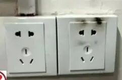 电源插座孔触电 的图像结果