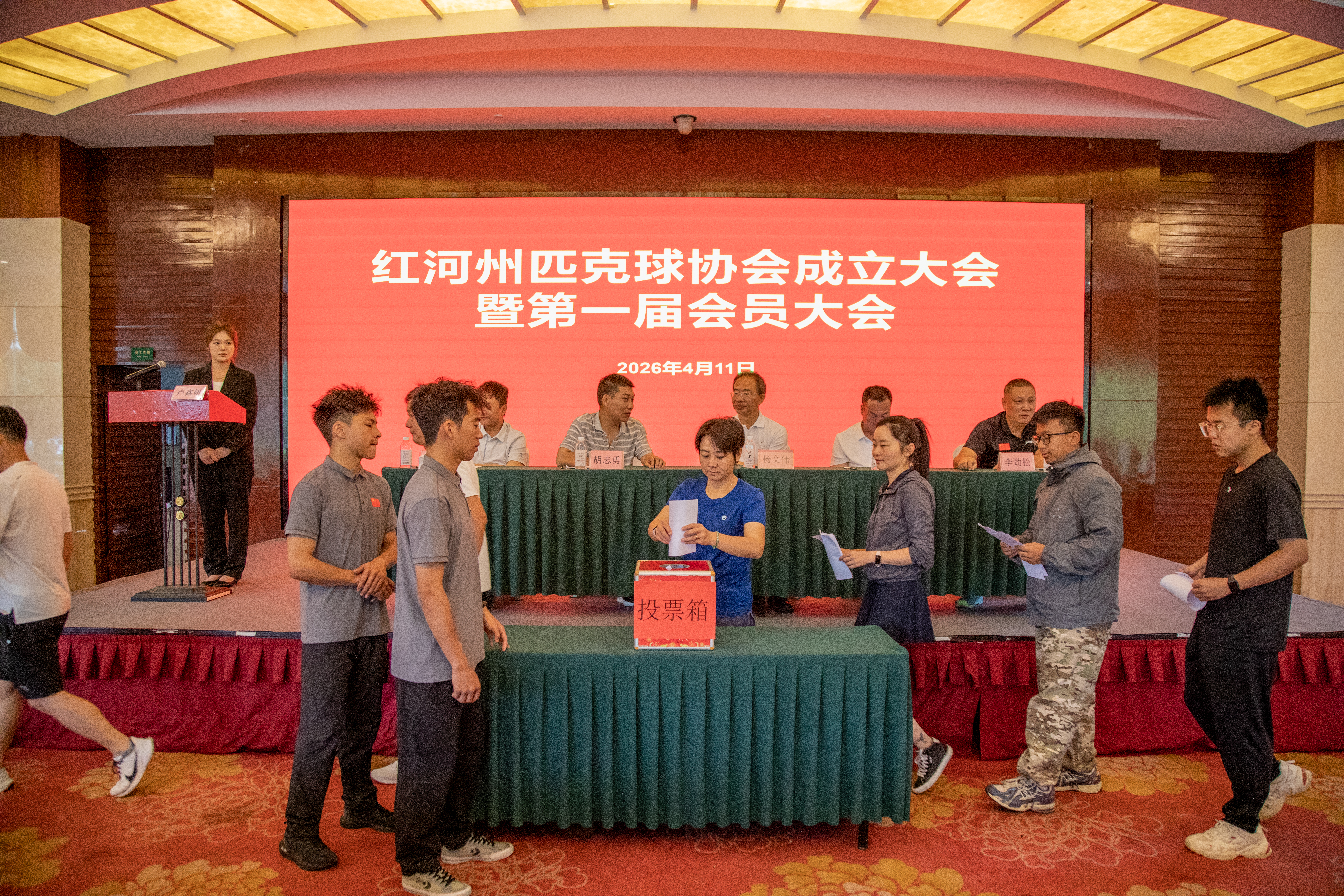 红河州匹克球协会成立